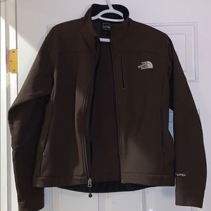 TNF Apex brown North Face jacket